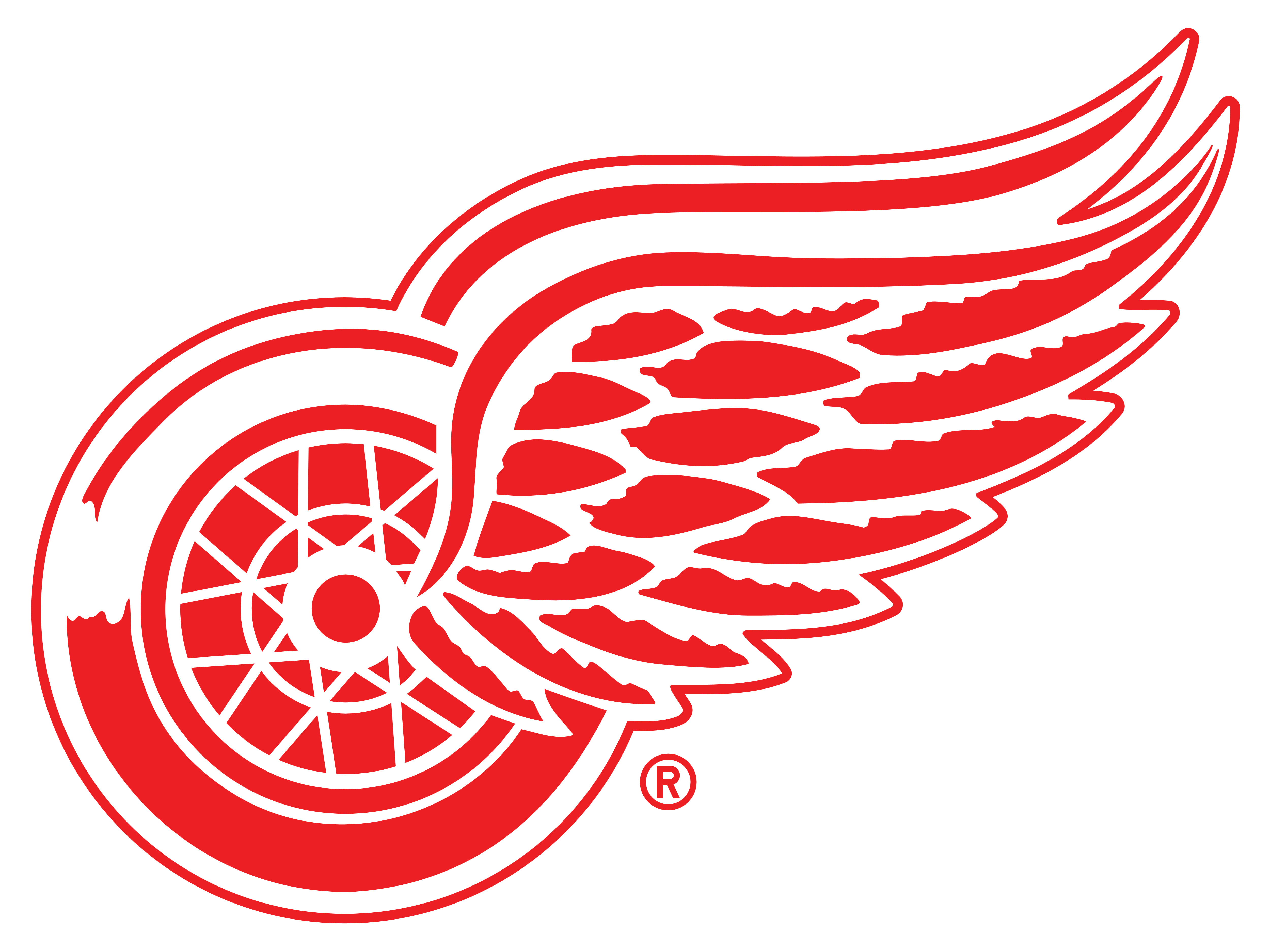 Detroit Red Wings – Logos Download5000 x 3750
