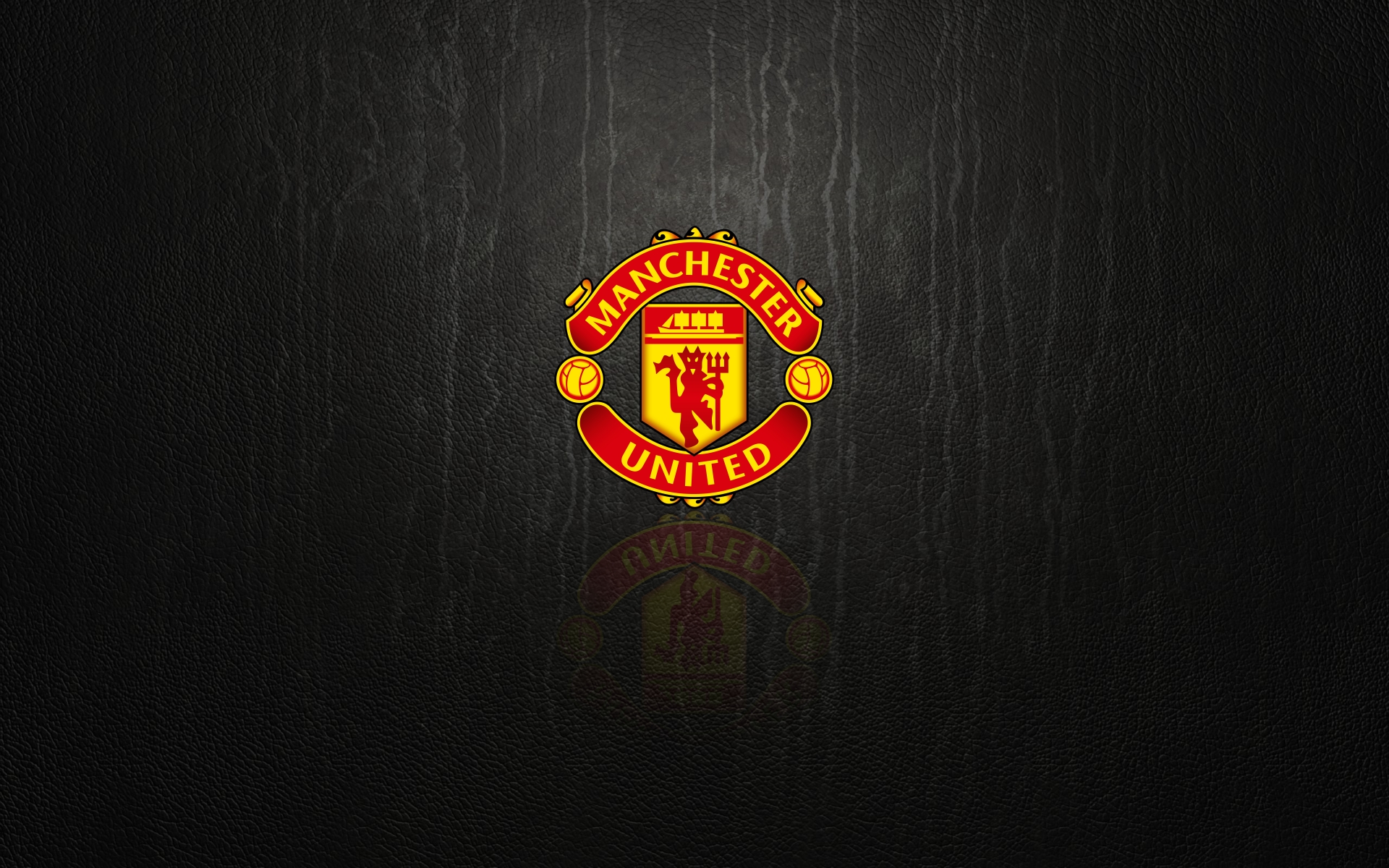 Manchester United Logo Black