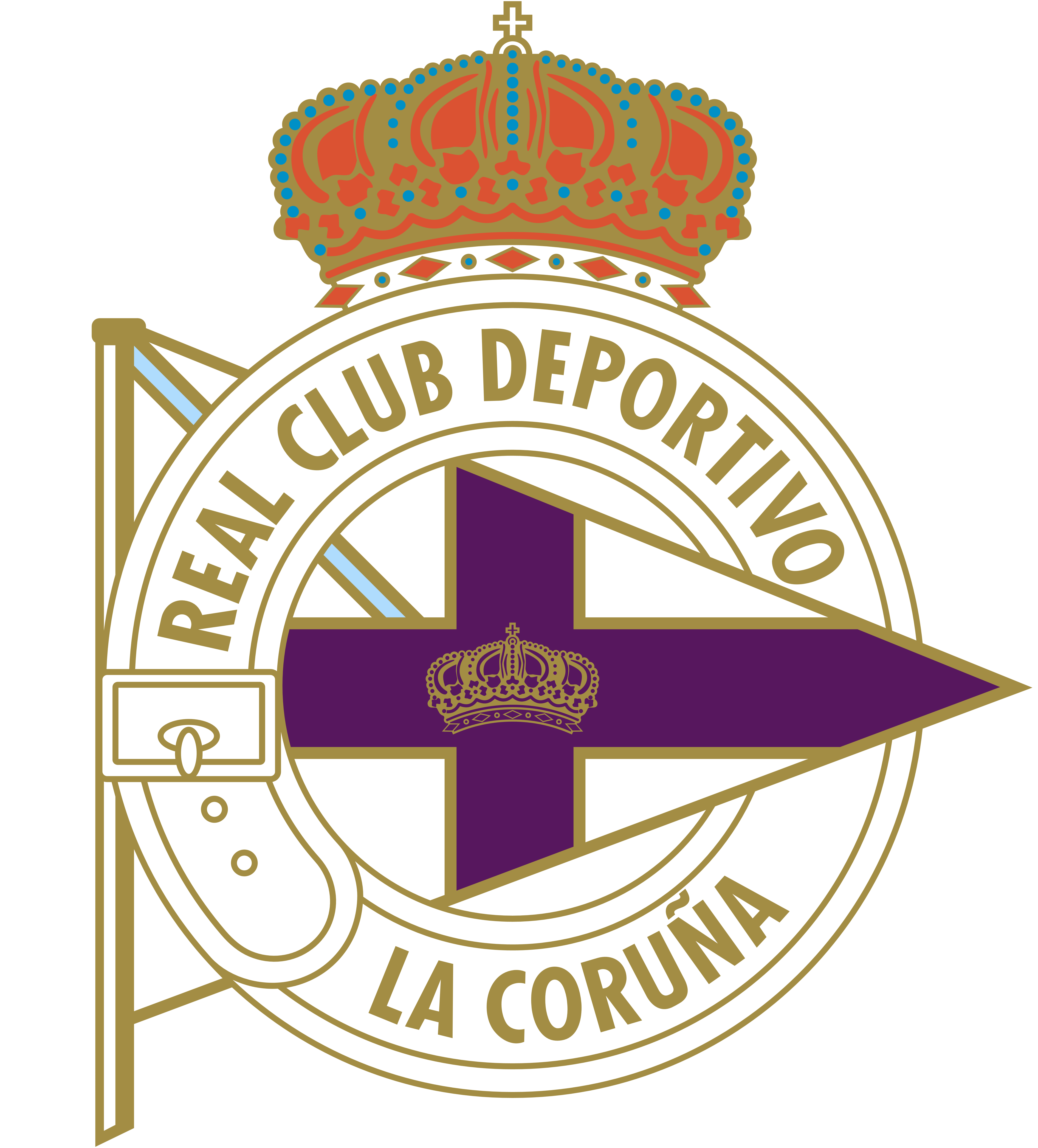 RC Deportivo La Coruña Logo Logotipo Emblem 