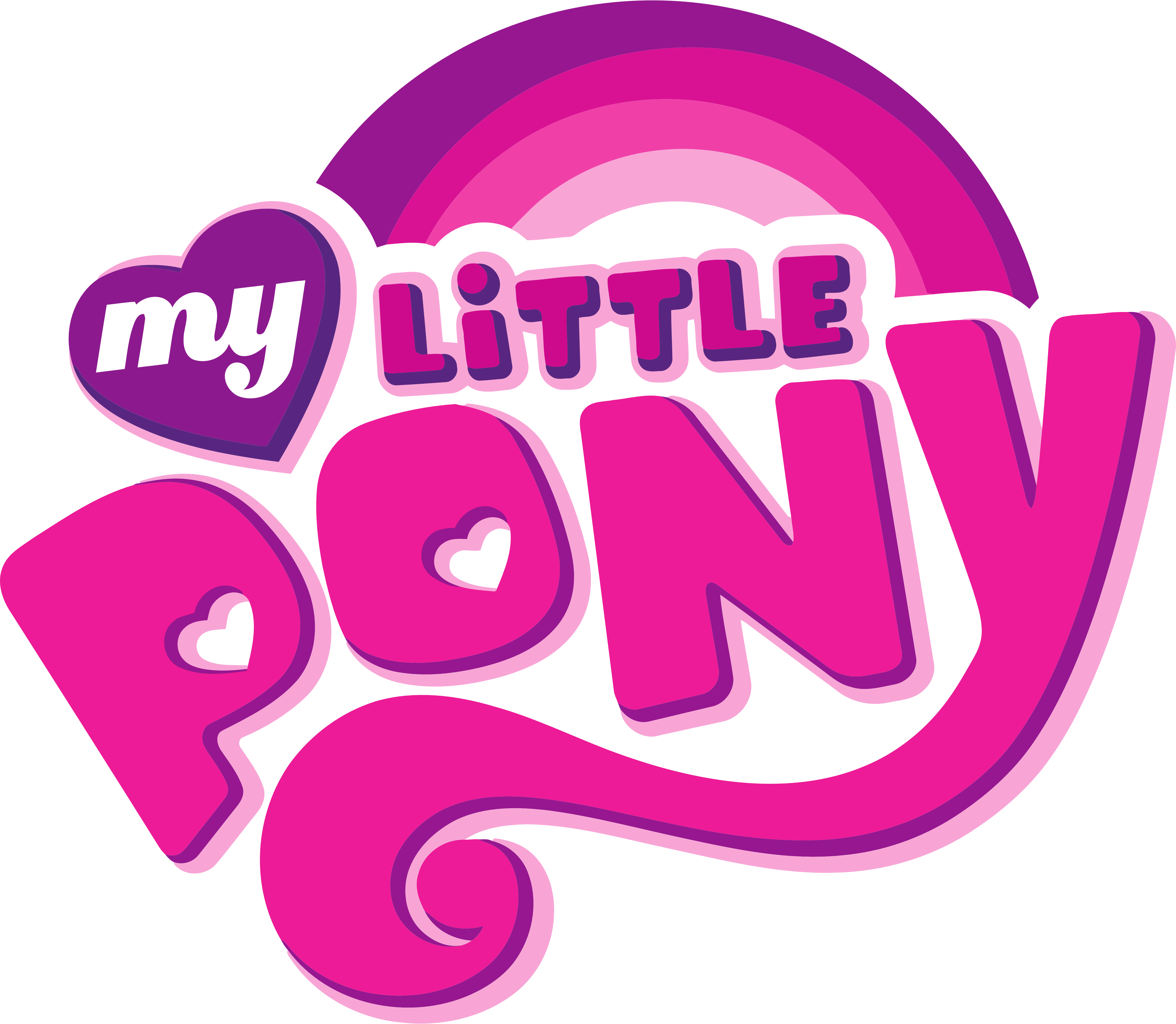My Little Pony Friendship Is Magic Logos Download
