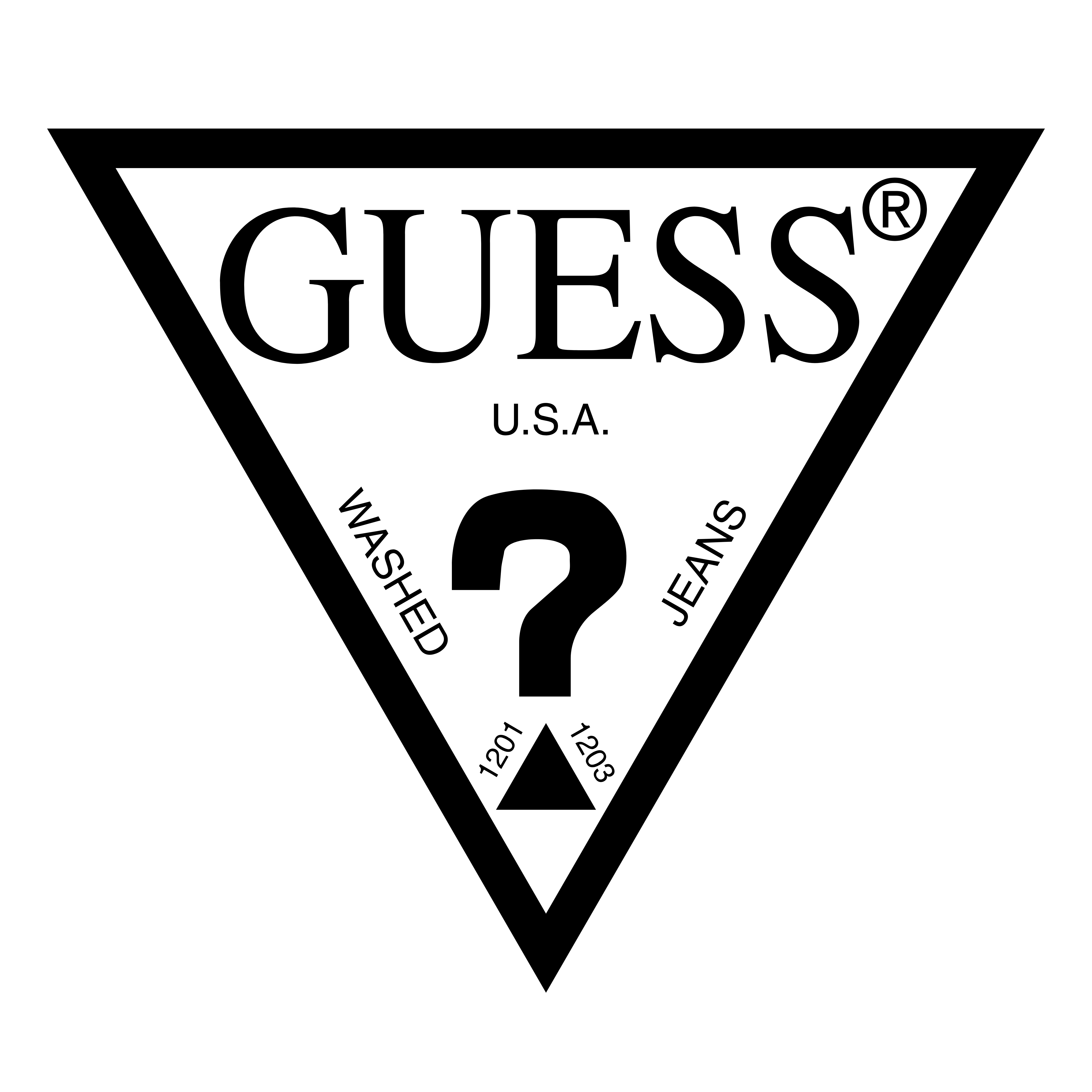 Thiết kế guess a logo đặc biệt để thể hiện thương hiệu của bạn