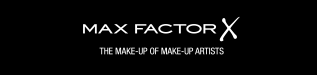 Max Factor - black logo background