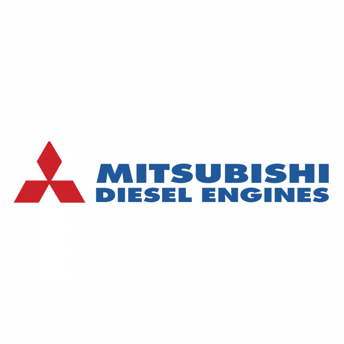 Mitsubishi logo diesel engines