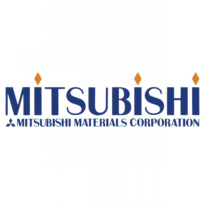 Mitsubishi logo materials