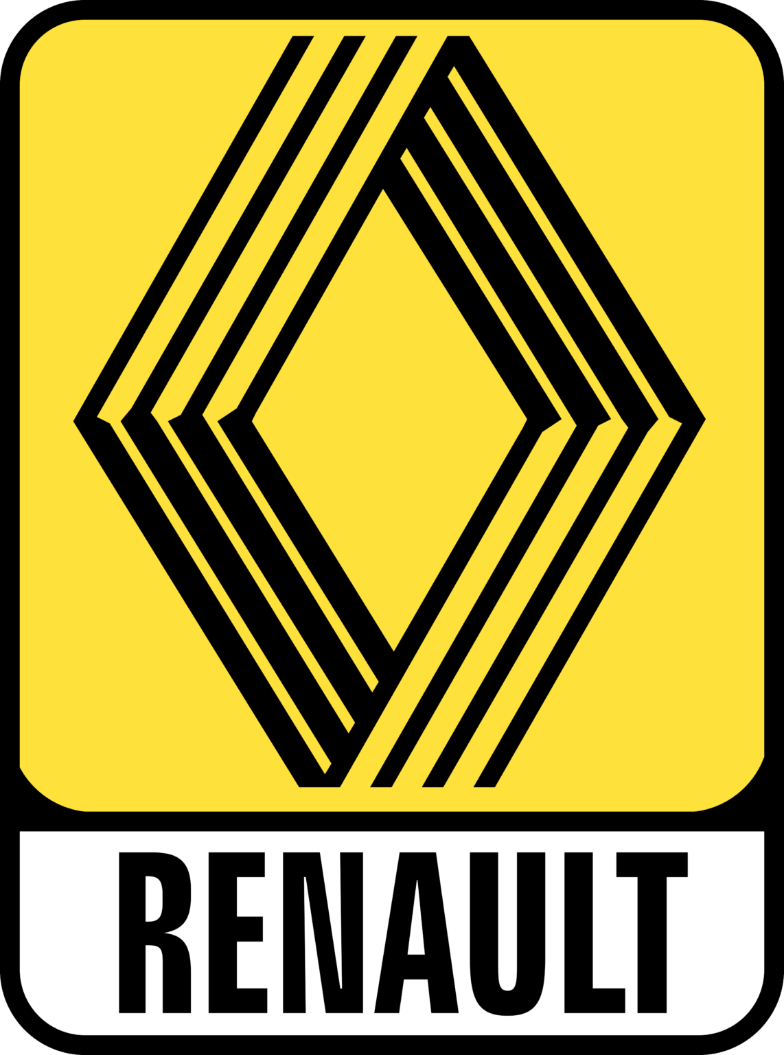 Renault logo вектор