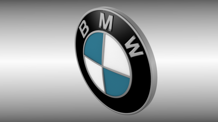 bmw logo 3d