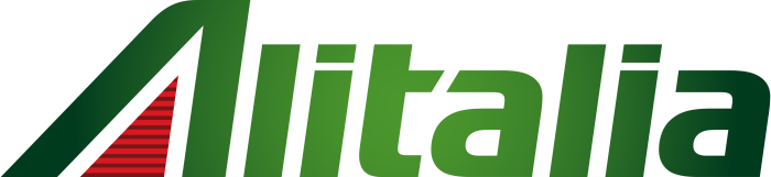 Alitalia logo, logotype, wordmark