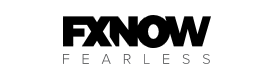 FXNOW white logotype
