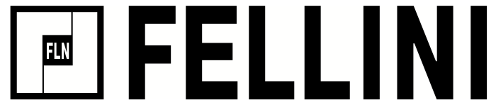 Fellini logo, wordmark, logotype, emblem