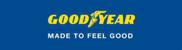 Goodyear - yellow and blue logo