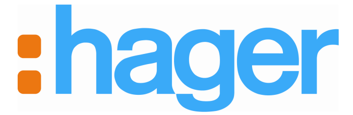 Hager logo, logotype, emblem