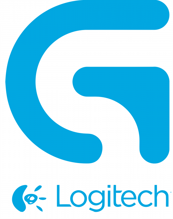 Logitech logo blue