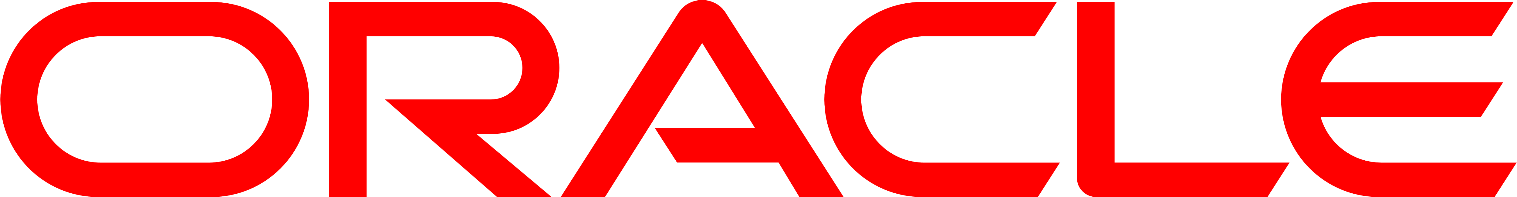 Logo of Oracle software