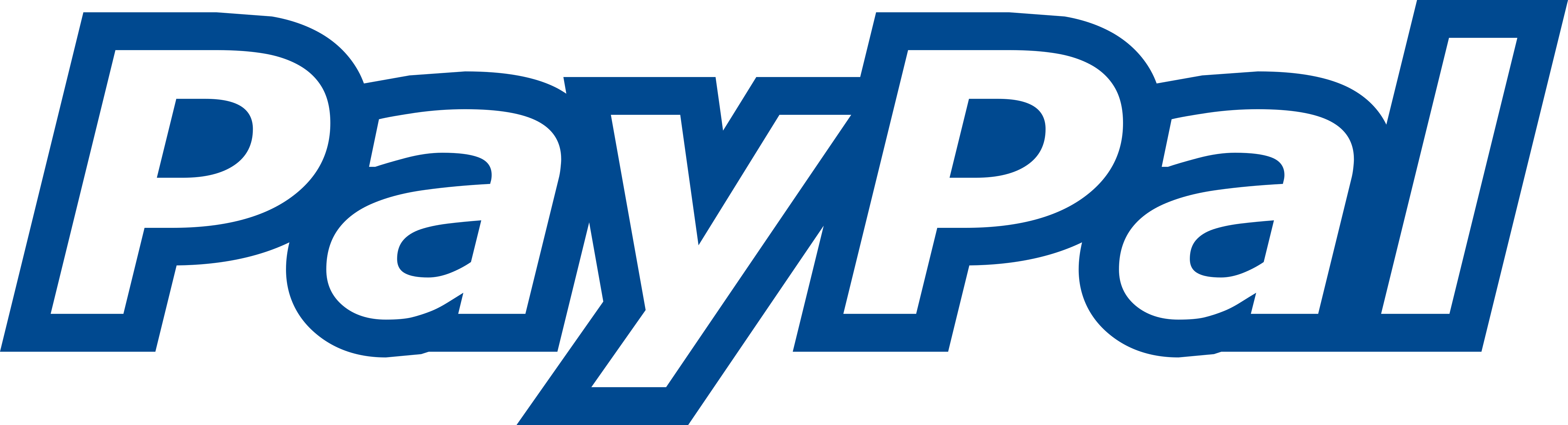 paypal white logo png