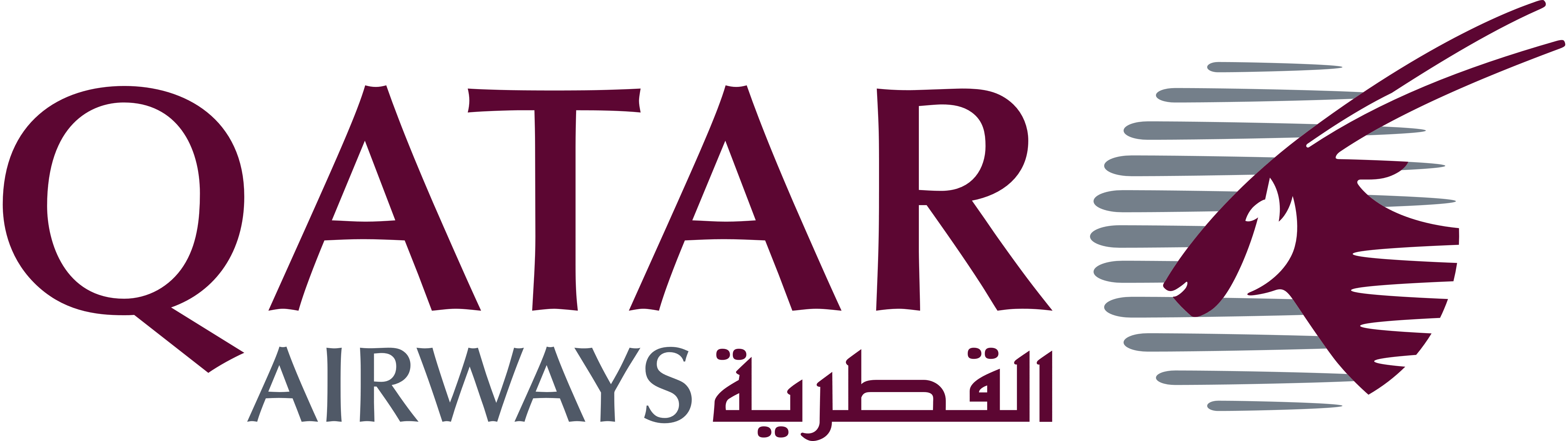 Resultado de imagen para qatar airways logo