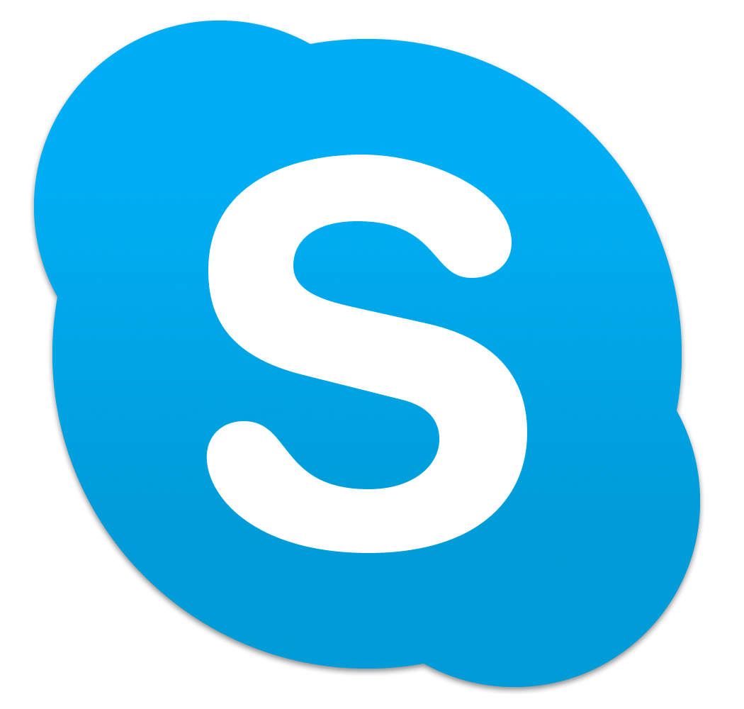 Ikon med logotyp för Skype