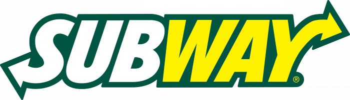 Subway logo white
