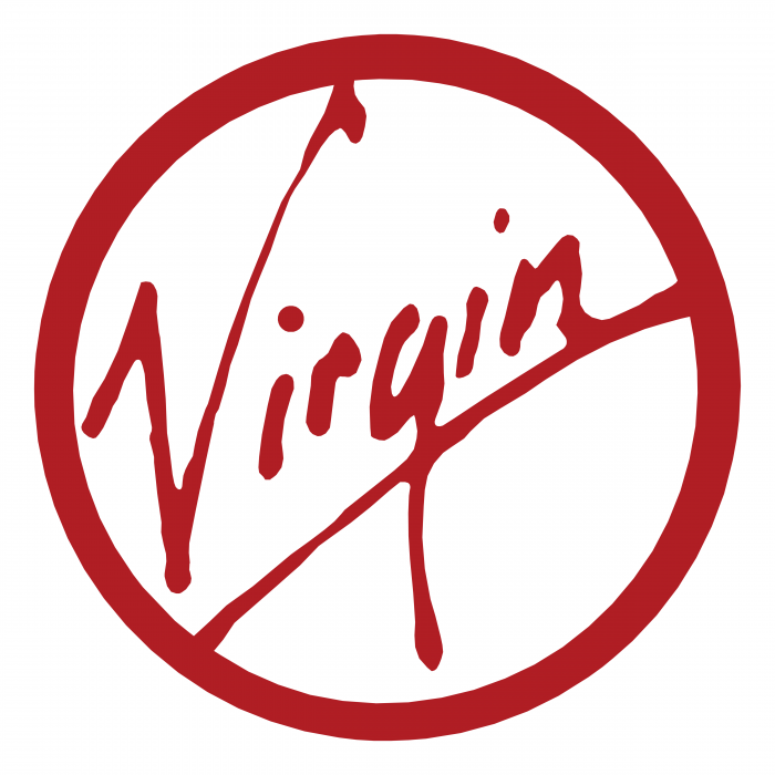 Virgin logo red