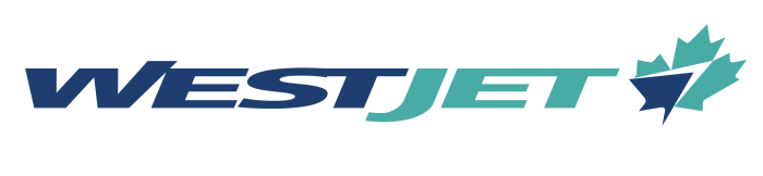 WestJet logo, logotype, emblem