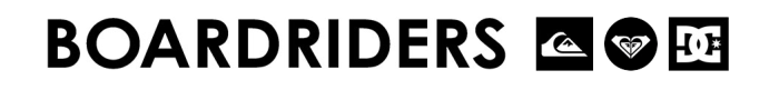 Boardriders logo, logotype, wordmark, emblem