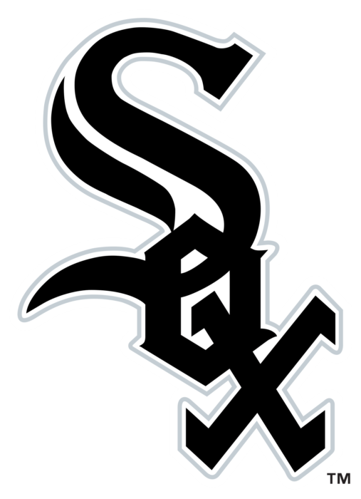 Chicago White Sox logo, black