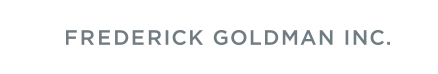 Frederick Goldman logo, logotype, wordmark