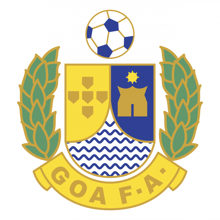 Goa Football Association logo colored