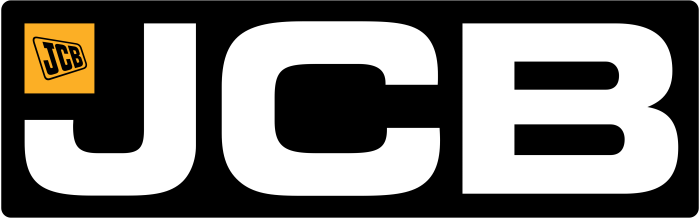 JCB logo, logotype, emblem (Excavators)