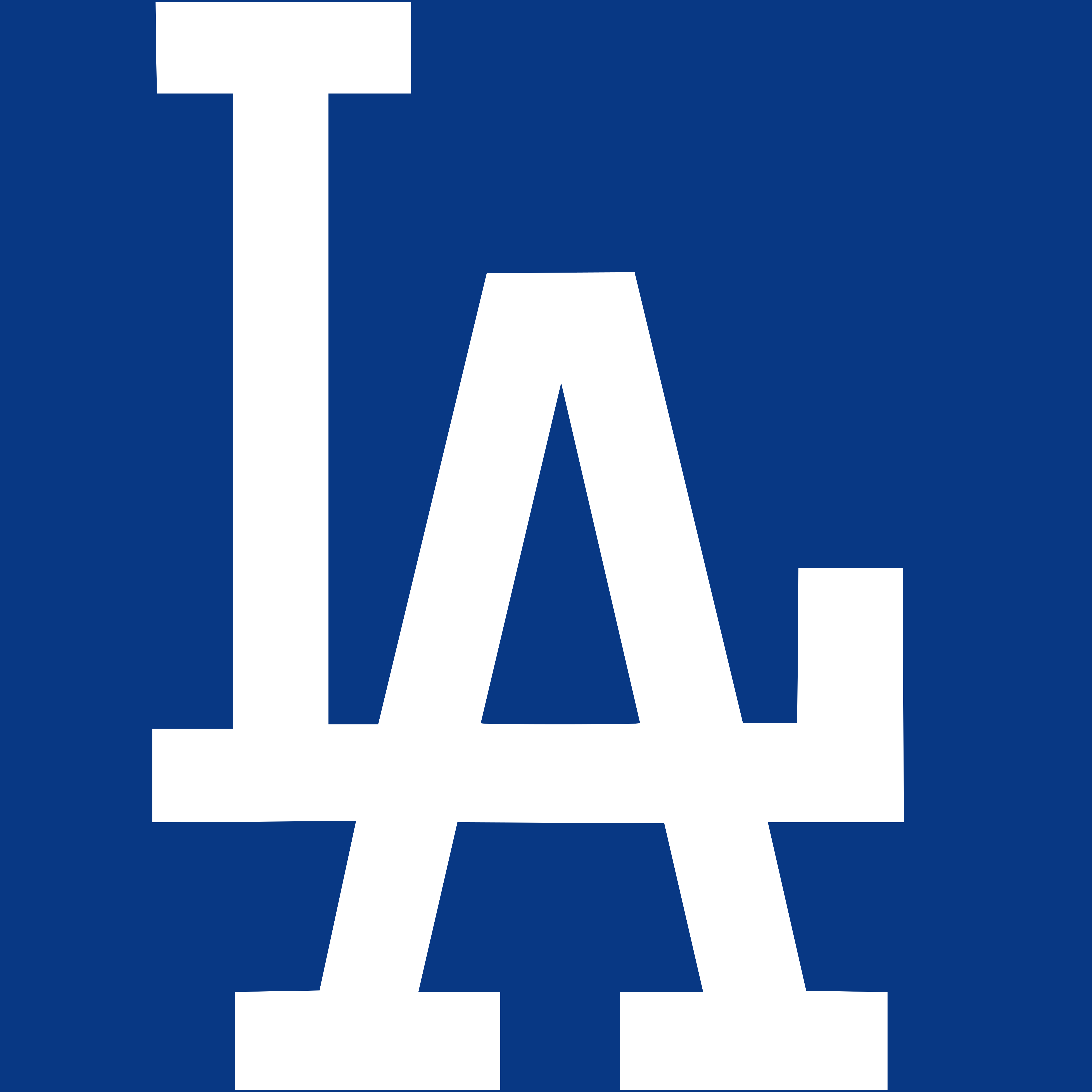 Download Official LA Dodgers Logo Wallpaper