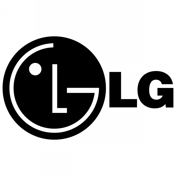 LG logo black