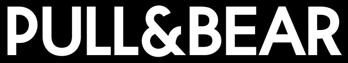 Pull & Bear logotype, logo, black