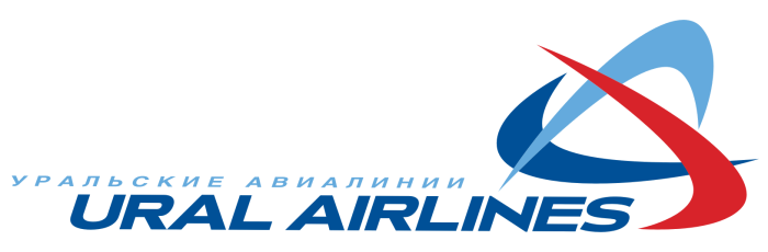 Ural Airlines logo, logotype, emblem (Уральские Авиалинии)