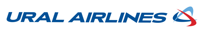 Ural Airlines Уральские Авиалинии logo, logotype, emblem