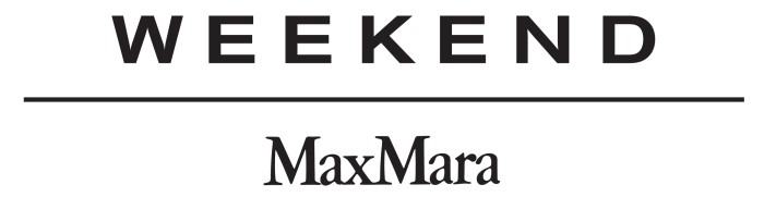 Weekend Max Mara logo, white