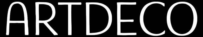 Artdeco logo, black