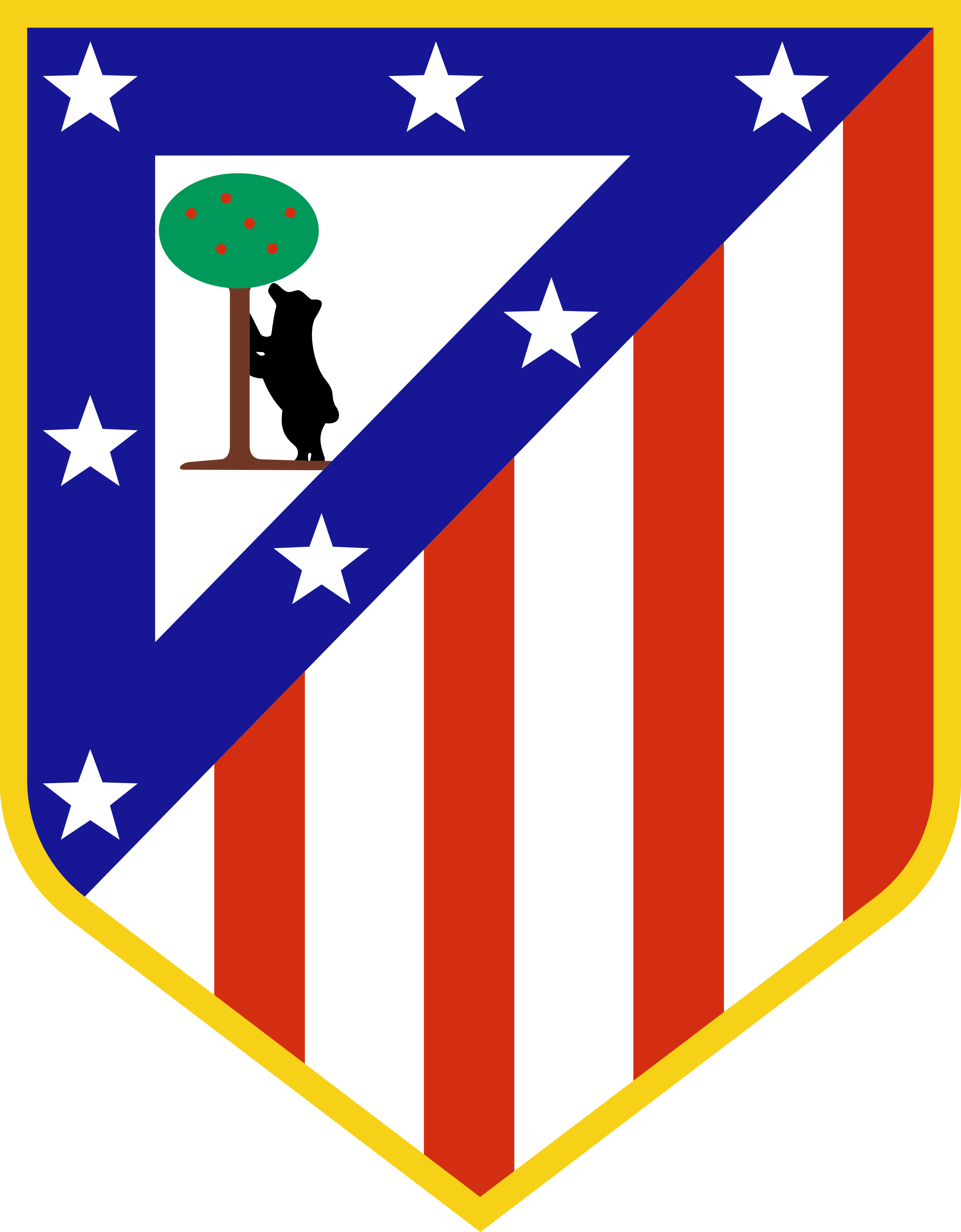 Футбольный клуб атлетико. Атлетико Мадрид логотип. Флаг Атлетико Мадрид.