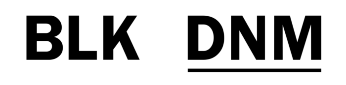 BLK DNM logo