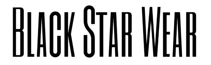 Black Star Wear logo, logotype