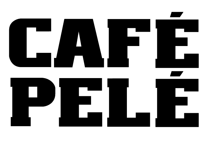 Café Pelé logo, black
