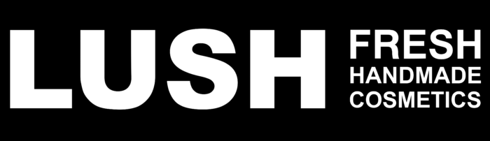 Lush logo, black