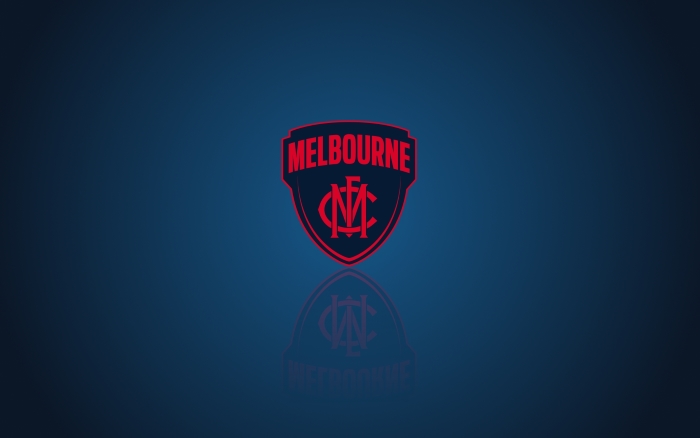 Melbourne Demons FC wallpaper with team logo 1920x1200