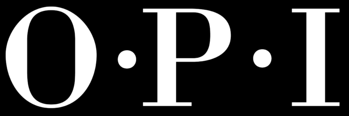 OPI logo, logotype, black