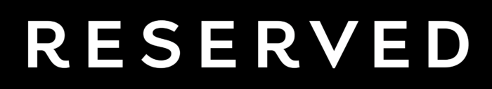 Reserved logo, black bg