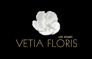 Vetia Floris logo, black