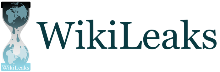 WikiLeaks logo, text, wordmark