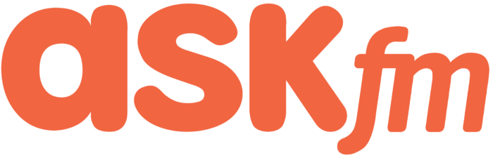 ASKfm logo (ask.fm) white background