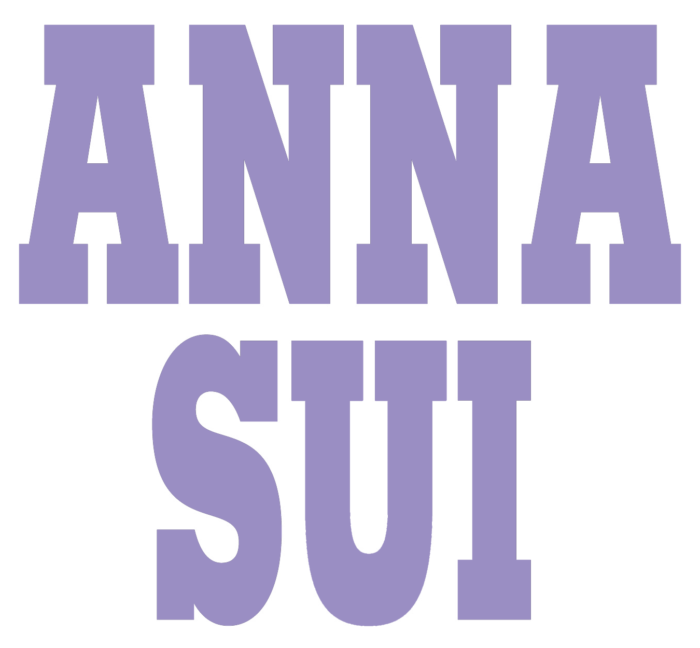 Anna Sui logo, purple