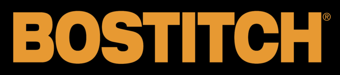 Bostitch logo, orange-black
