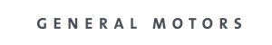 General Motors logo, wordmark