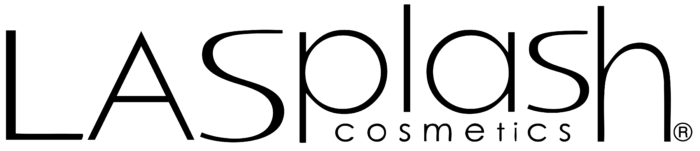 LA Splash cosmetics logo, white bg